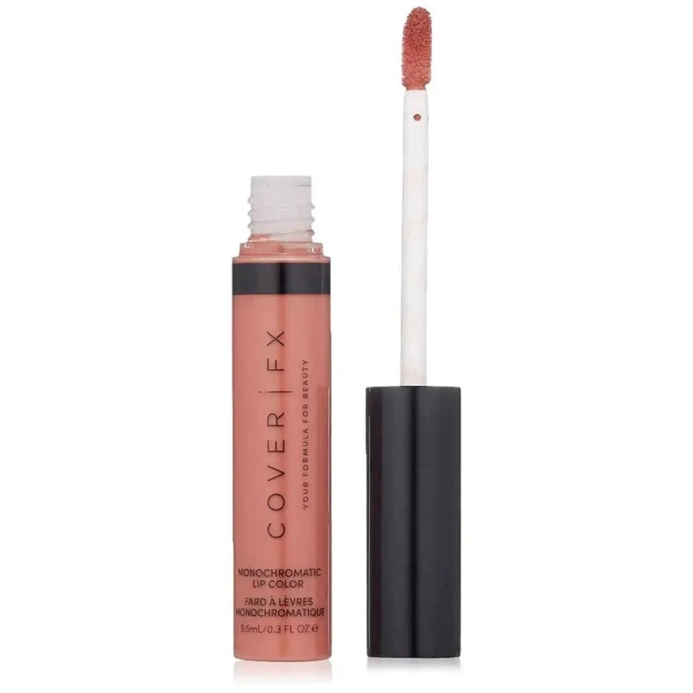 💎 COVER FX Monochromatic Lip Color Shade:Warm Honey Full-Size New In Box